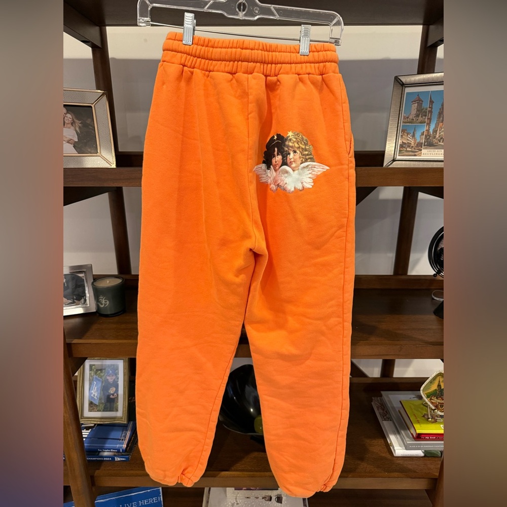 Rare Fiorucci Orange Angel Sweatpants